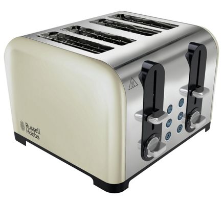 Russell Hobbs - 22403 Westminster 4 Slice Toaster (Cream)