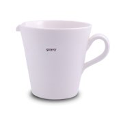 Keith Brymer Jones - Gravy jug 0.5L word range (white)